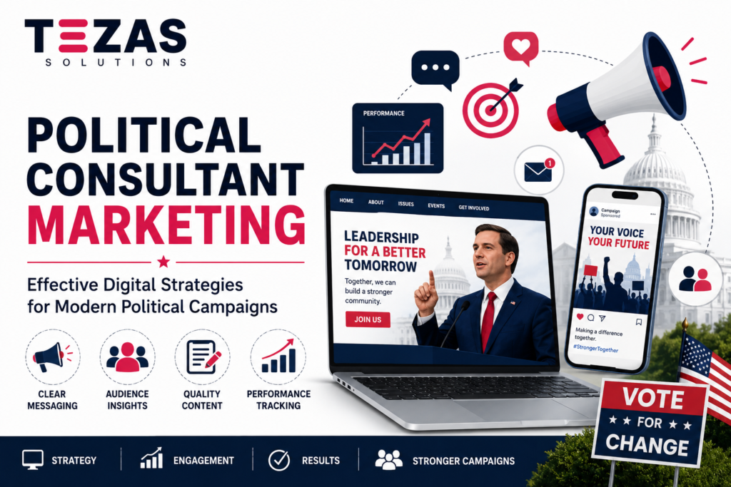 Poltical consulant marketing